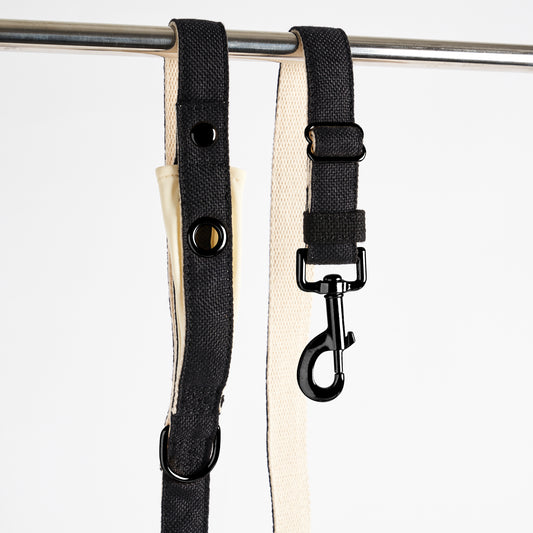 Leaduo 2-in-1 Dog Lead – Eclipse Black